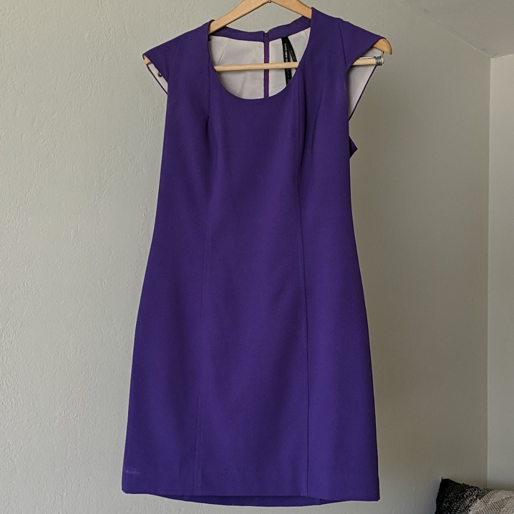 Marc New York purple short dress